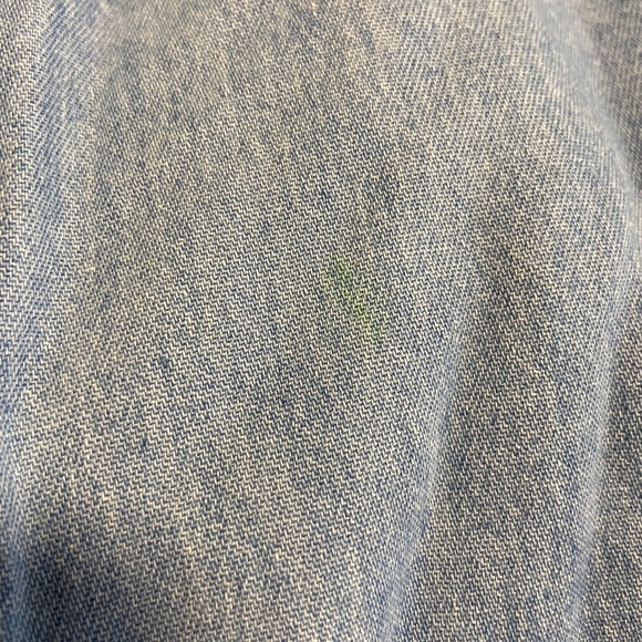 Upper West Side 90's Light Wash Blue Jean Top - Picture 8 of 8